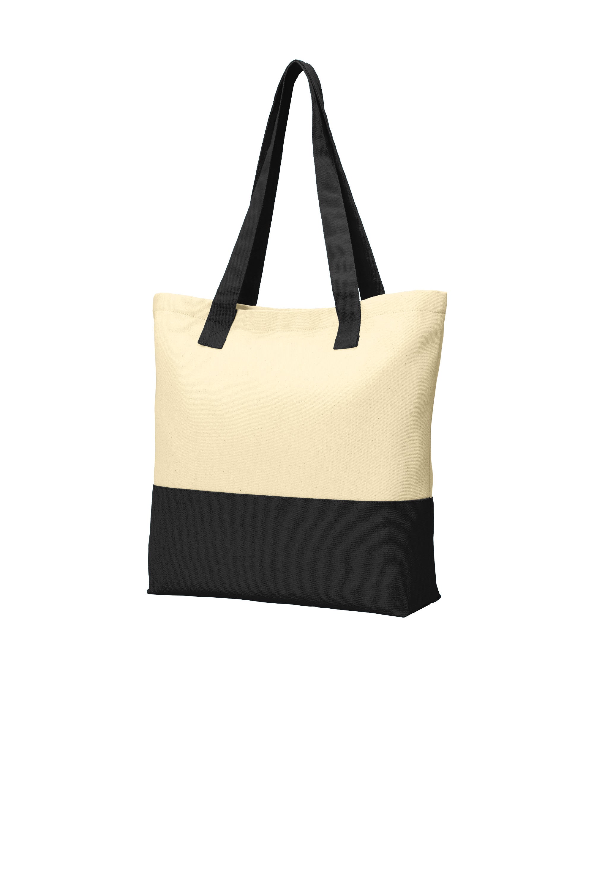 Port Authority® Colorblock Cotton Tote – BG414