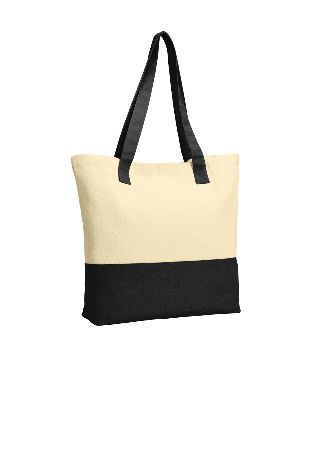 Port Authority® Colorblock Cotton Tote – BG414
