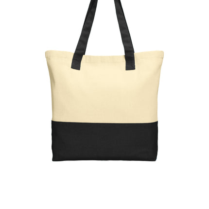 Port Authority® Colorblock Cotton Tote – BG414