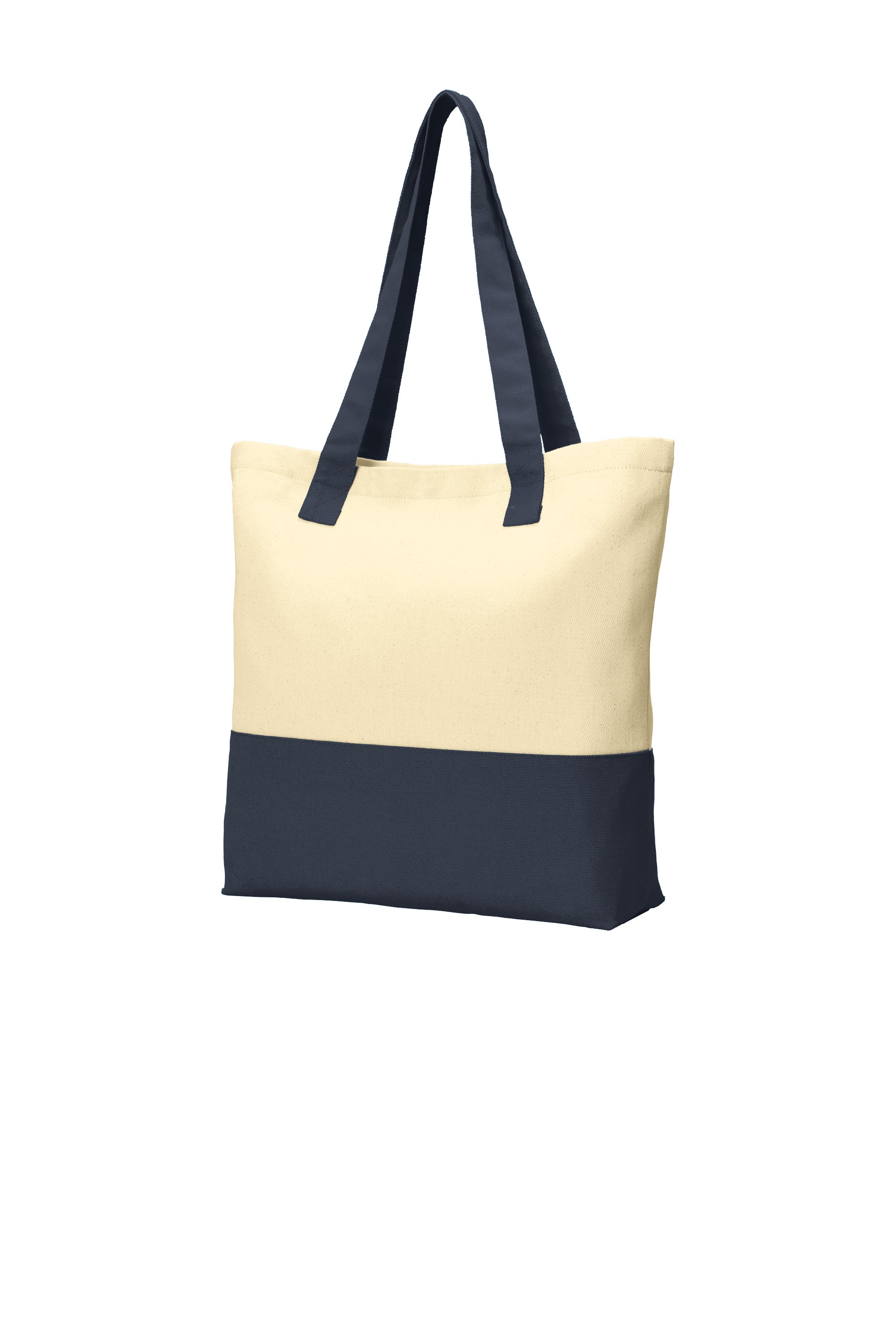 Port Authority® Colorblock Cotton Tote – BG414