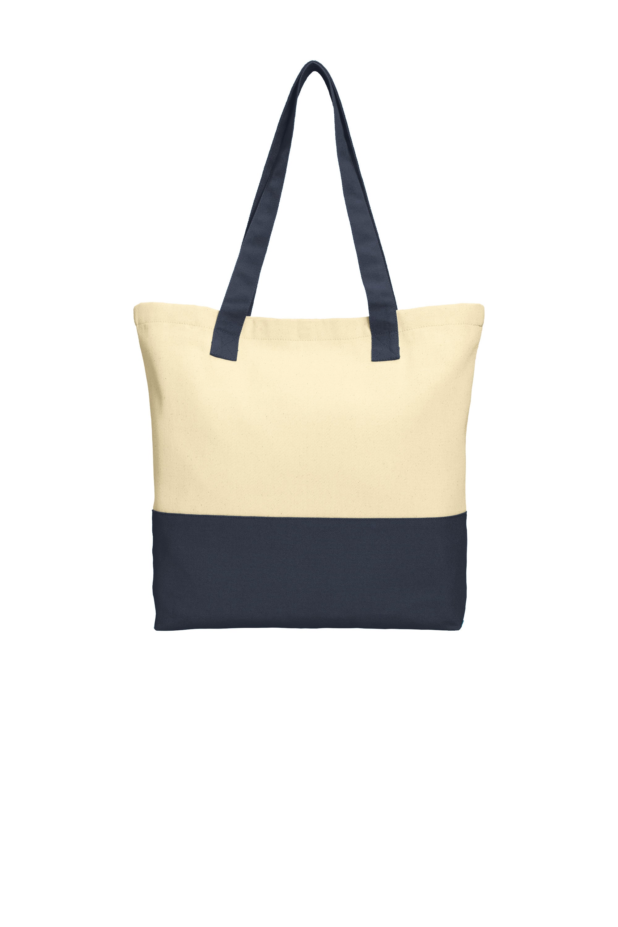 Port Authority® Colorblock Cotton Tote – BG414