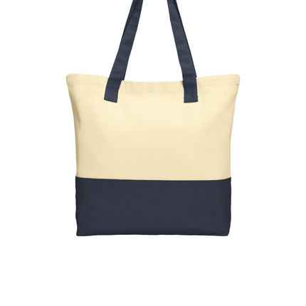 Port Authority® Colorblock Cotton Tote – BG414