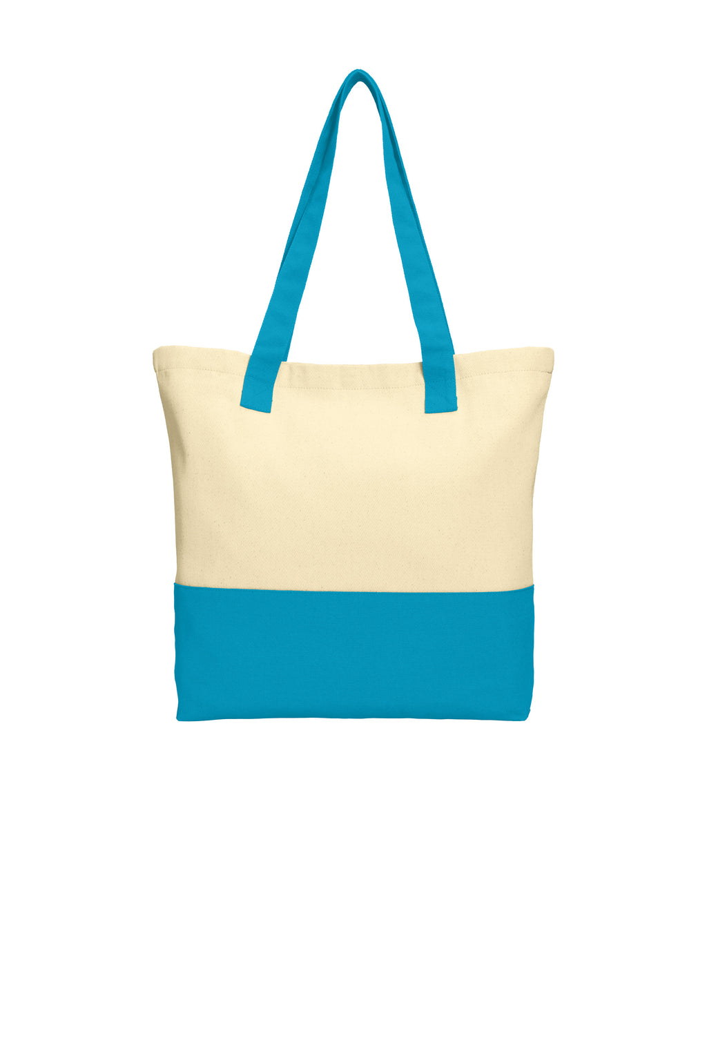 Port Authority® Colorblock Cotton Tote – BG414