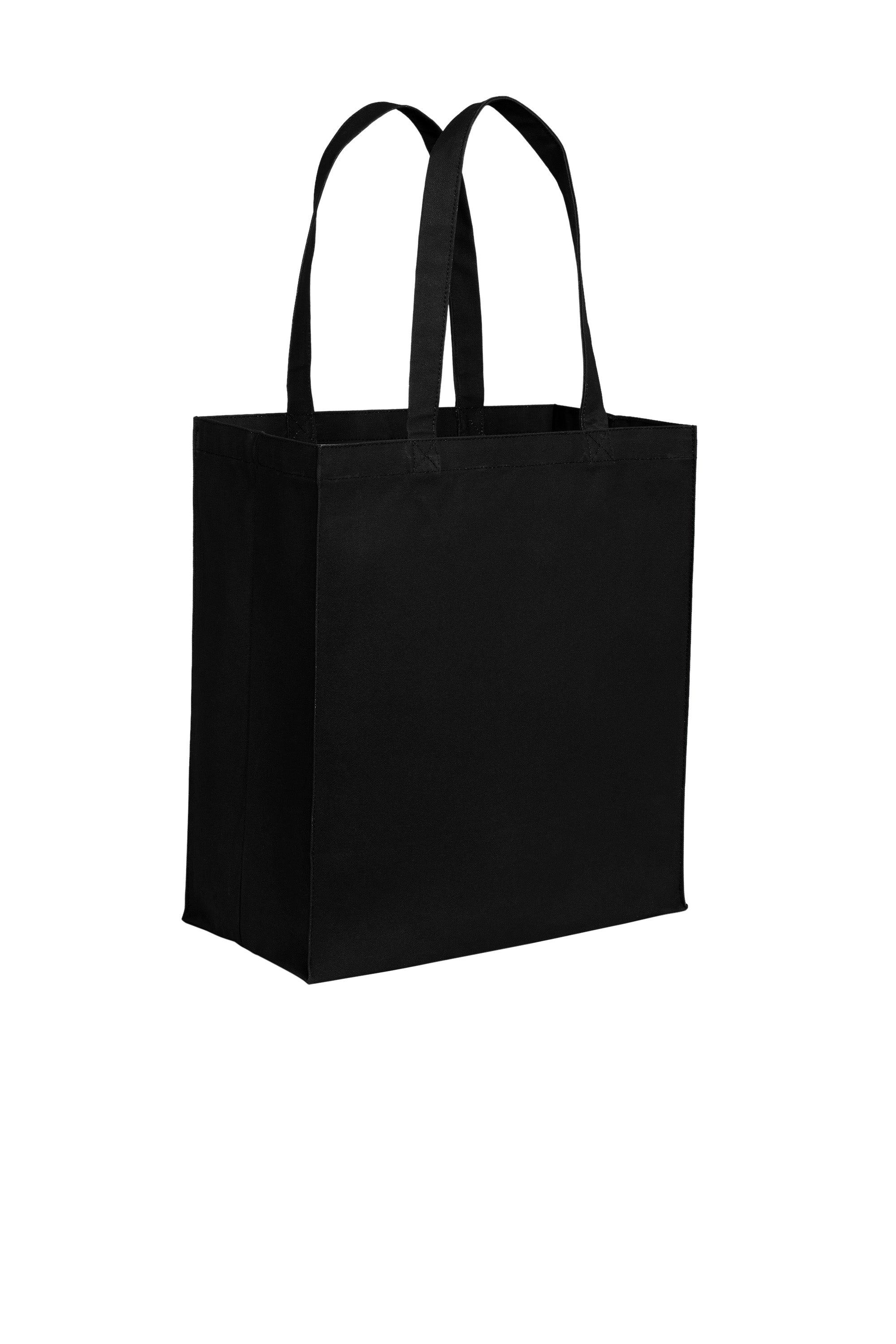 Port Authority® Cotton Canvas Over‑the‑Shoulder Tote – BG426