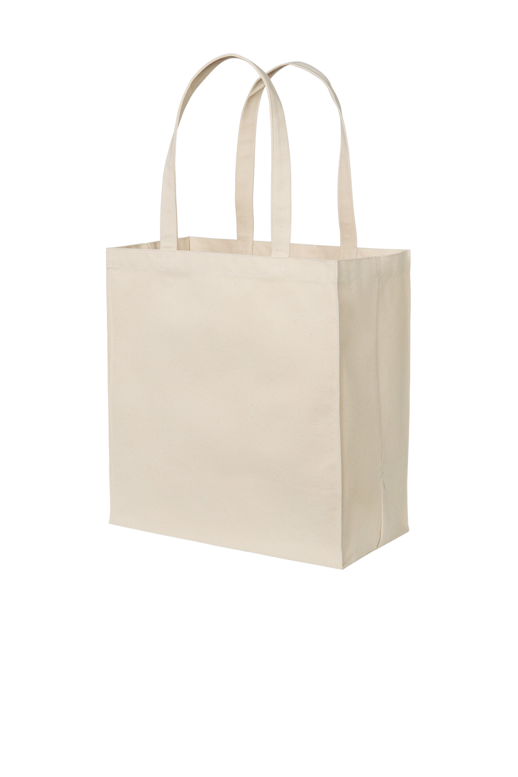 Port Authority® Cotton Canvas Over‑the‑Shoulder Tote – BG426