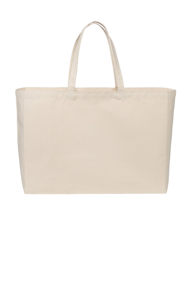 Port Authority® Cotton Canvas Jumbo Tote – BG427