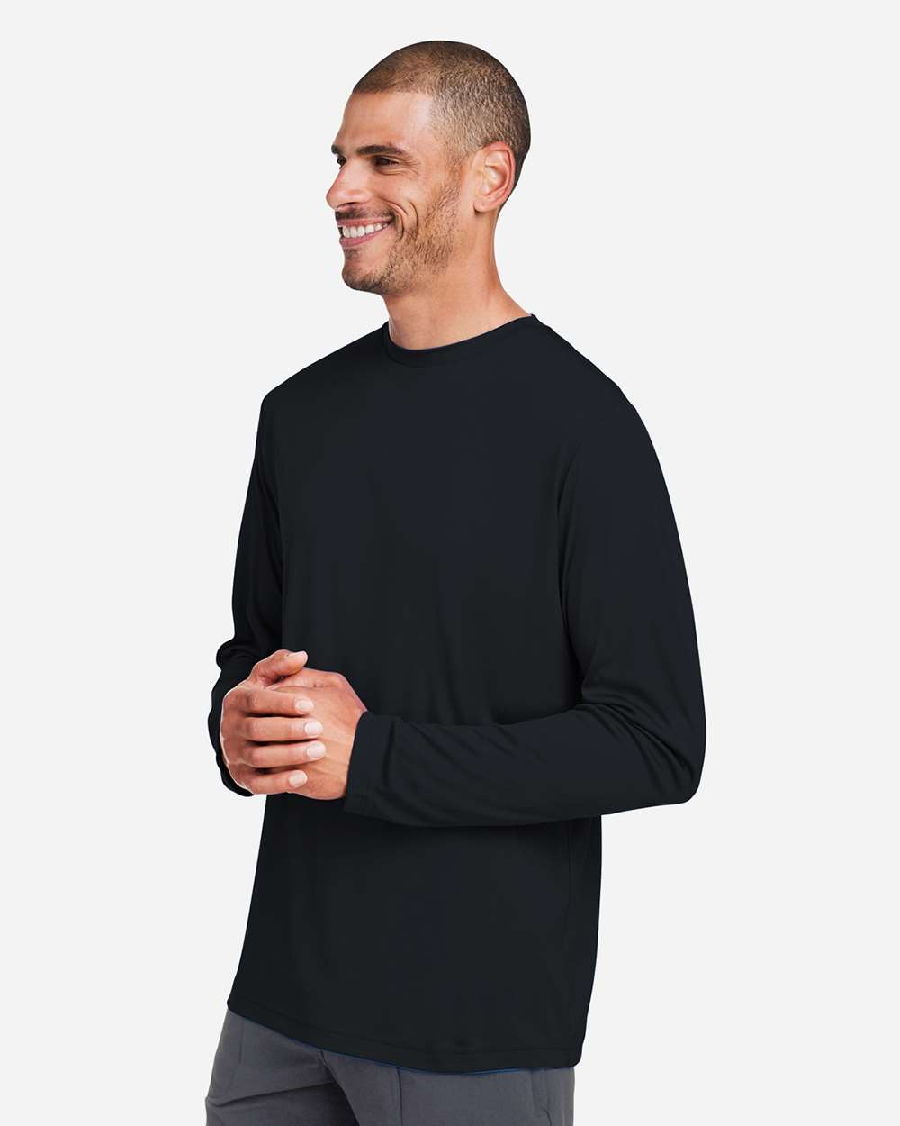 CORE365 Unisex Capital Long Sleeve Performance T‑Shirt – CE10L