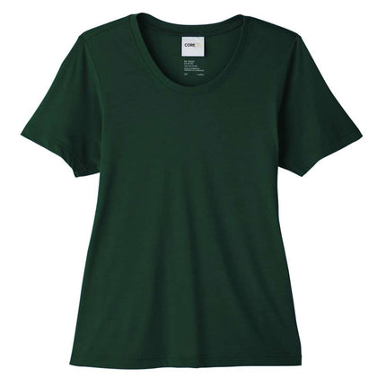 CORE365 Women’s Fusion ChromaSoft™ Performance T‑Shirt – CE111W