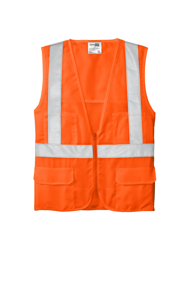 CornerStone® ANSI 107 Class 2 Mesh Back Safety Vest – CSV102
