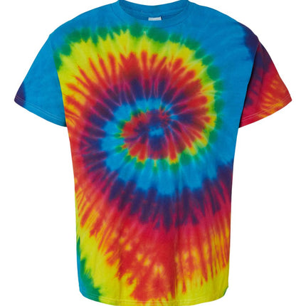 Colortone Youth Multi‑Color Tie‑Dyed T‑Shirt — 1000Y