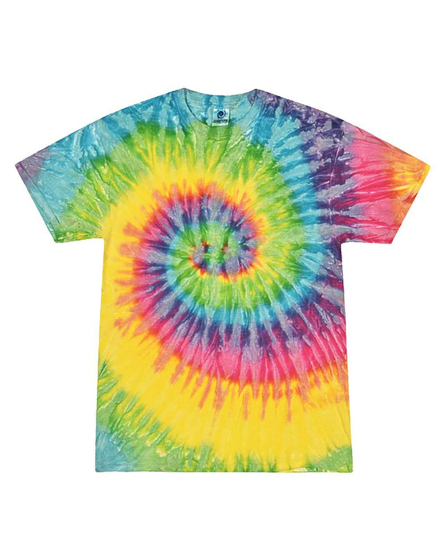 Colortone Youth Multi‑Color Tie‑Dyed T‑Shirt — 1000Y