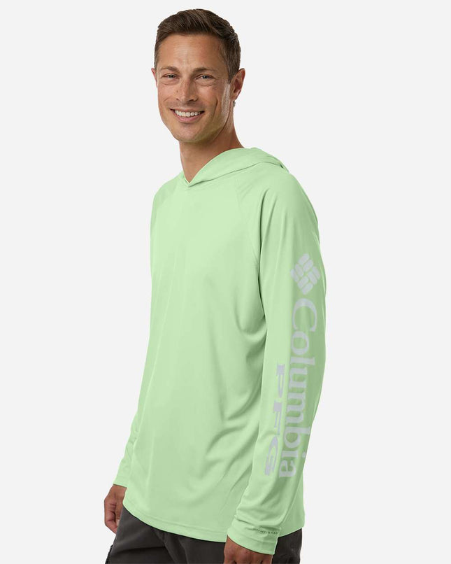 Columbia Men’s PFG Terminal Tackle™ Hooded Long Sleeve T‑Shirt — 212482