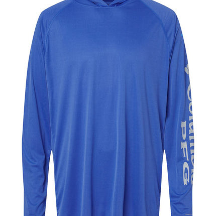 Columbia Men’s PFG Terminal Tackle™ Hooded Long Sleeve T‑Shirt — 212482