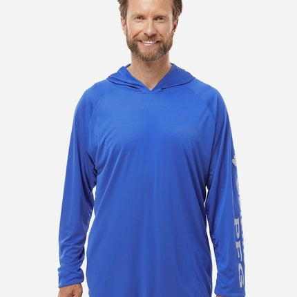 Columbia Men’s PFG Terminal Tackle™ Hooded Long Sleeve T‑Shirt — 212482