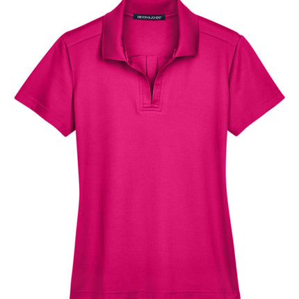 Devon & Jones Women’s CrownLux Performance® Plaited Polo – DG20W