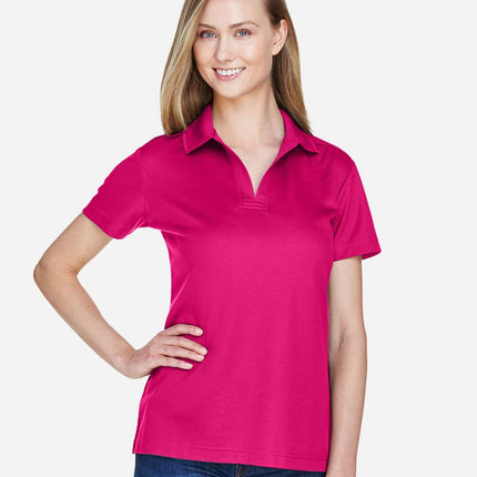 Devon & Jones Women’s CrownLux Performance® Plaited Polo – DG20W
