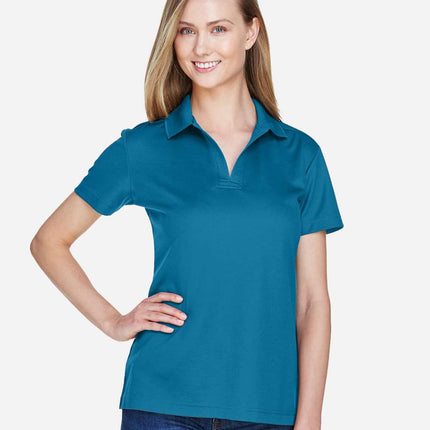 Devon & Jones Women’s CrownLux Performance® Plaited Polo – DG20W