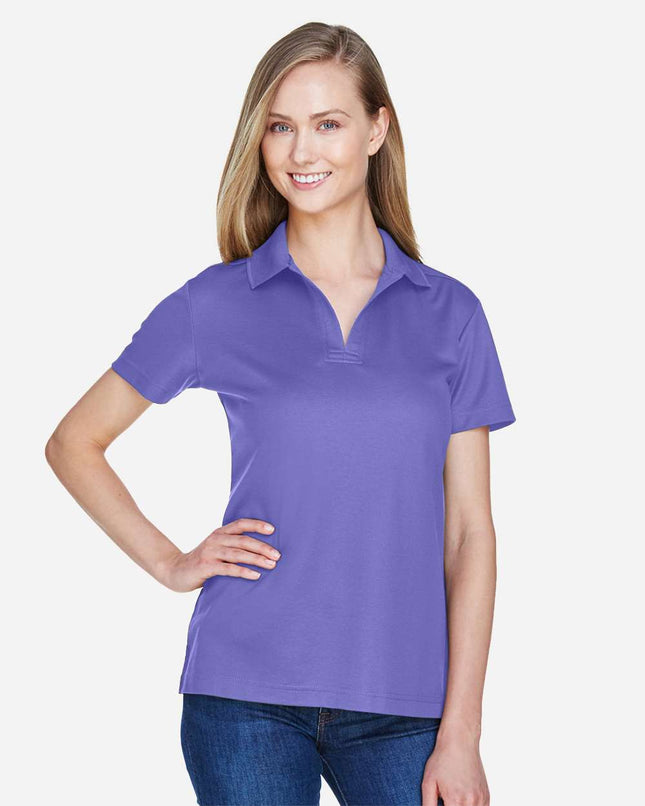Devon & Jones Women’s CrownLux Performance® Plaited Polo – DG20W
