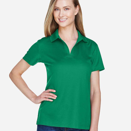 Devon & Jones Women’s CrownLux Performance® Plaited Polo – DG20W