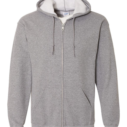 Gildan Unisex Heavy Blend™ Full‑Zip Hooded Sweatshirt – 18600