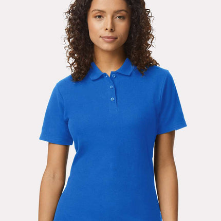 Gildan Women’s Softstyle® Piqué Polo – 64800L