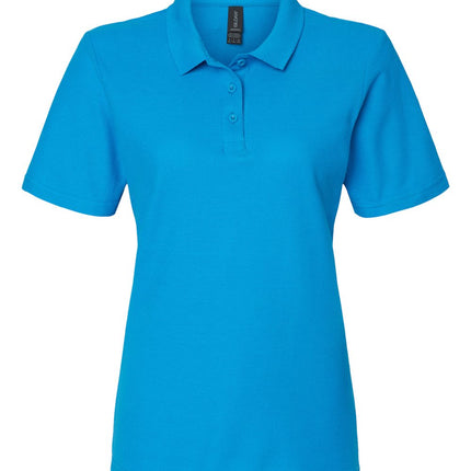 Gildan Women’s Softstyle® Piqué Polo – 64800L