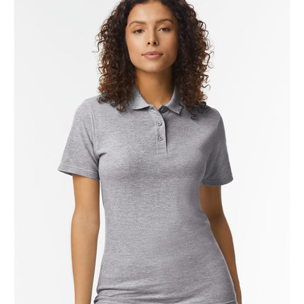 Gildan Women’s Softstyle® Piqué Polo – 64800L