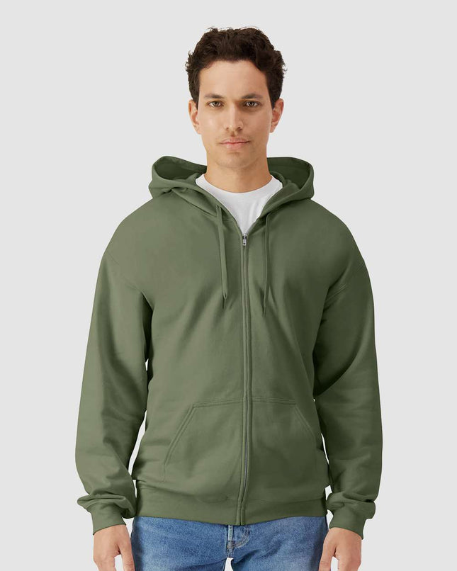 Gildan Unisex Softstyle® Full‑Zip Hooded Sweatshirt – SF600