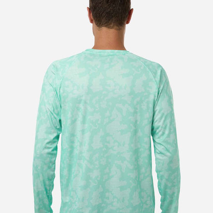 HUK Men’s LoPro Running Lakes Long Sleeve T‑Shirt – H12L0017