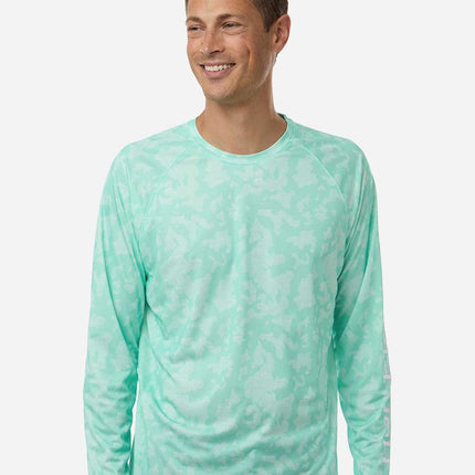 HUK Men’s LoPro Running Lakes Long Sleeve T‑Shirt – H12L0017