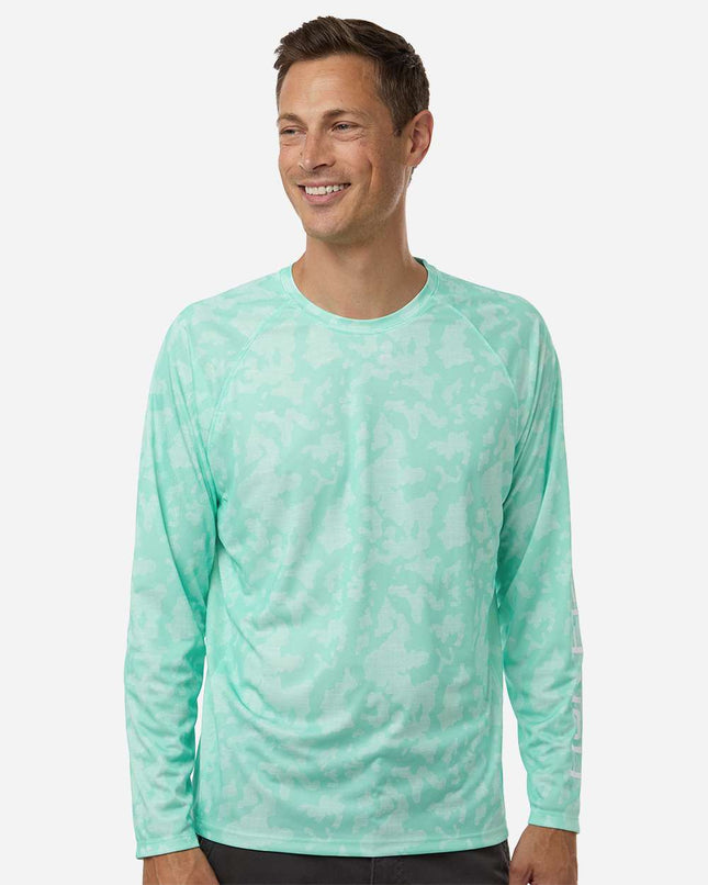 HUK Men’s LoPro Running Lakes Long Sleeve T‑Shirt – H12L0017