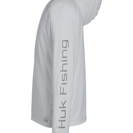 HUK Men’s LoPro Pursuit Long Sleeve Hooded T‑Shirt – H12L010