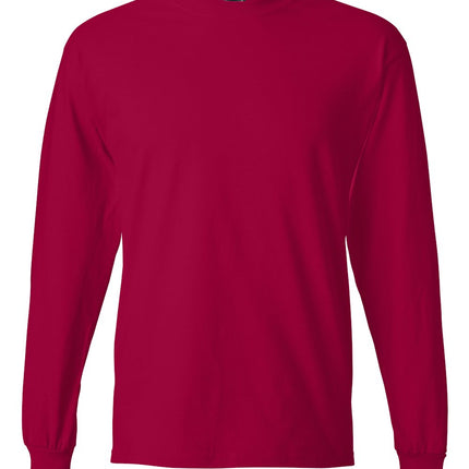 Hanes Unisex Beefy‑T® Long Sleeve T‑Shirt – 5186