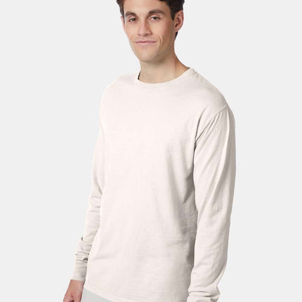 Hanes Unisex Beefy‑T® Long Sleeve T‑Shirt – 5186