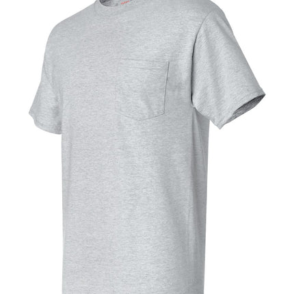 Hanes Men’s Beefy‑T® Pocket T‑Shirt – 5190