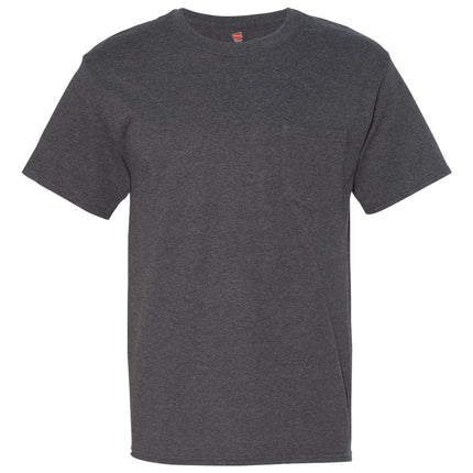 Hanes Men’s Beefy‑T® Pocket T‑Shirt – 5190