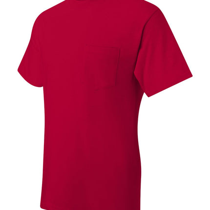 Hanes Men’s Beefy‑T® Pocket T‑Shirt – 5190