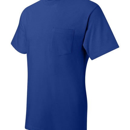 Hanes Men’s Beefy‑T® Pocket T‑Shirt – 5190