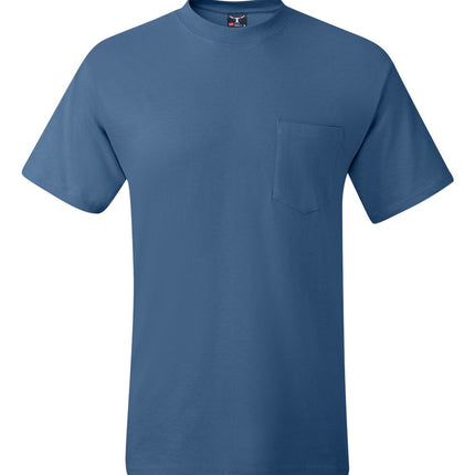 Hanes Men’s Beefy‑T® Pocket T‑Shirt – 5190