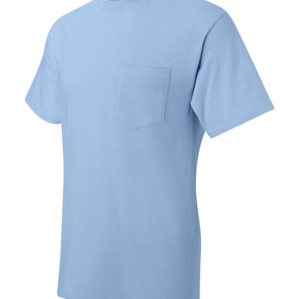 Hanes Men’s Beefy‑T® Pocket T‑Shirt – 5190