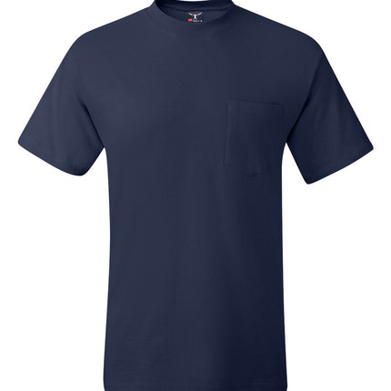 Hanes Men’s Beefy‑T® Pocket T‑Shirt – 5190