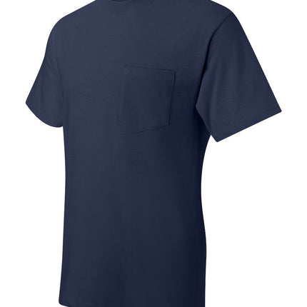 Hanes Men’s Beefy‑T® Pocket T‑Shirt – 5190