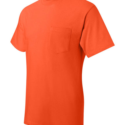Hanes Men’s Beefy‑T® Pocket T‑Shirt – 5190