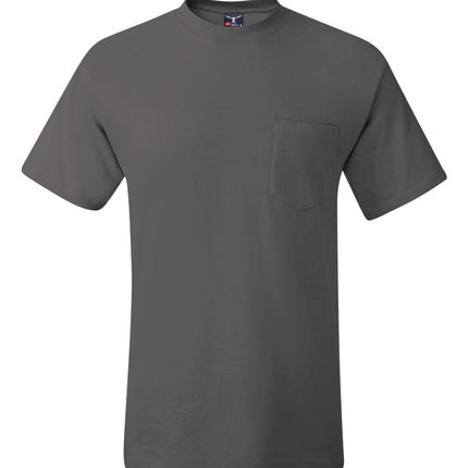 Hanes Men’s Beefy‑T® Pocket T‑Shirt – 5190