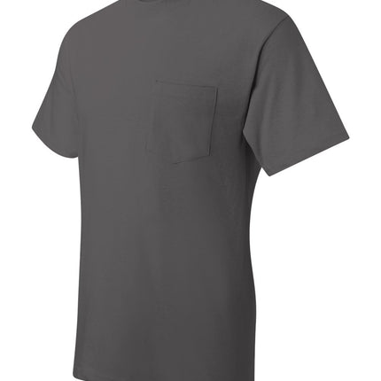 Hanes Men’s Beefy‑T® Pocket T‑Shirt – 5190