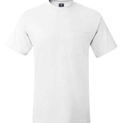 Hanes Men’s Beefy‑T® Pocket T‑Shirt – 5190