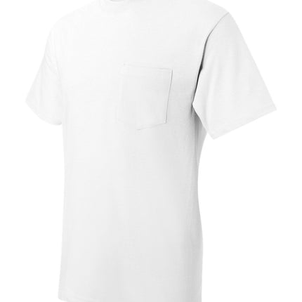 Hanes Men’s Beefy‑T® Pocket T‑Shirt – 5190