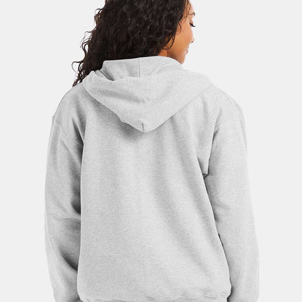 Hanes Unisex Ultimate Cotton® Full‑Zip Hooded Sweatshirt – F280