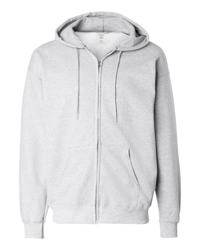 Hanes Unisex Ultimate Cotton® Full‑Zip Hooded Sweatshirt – F280
