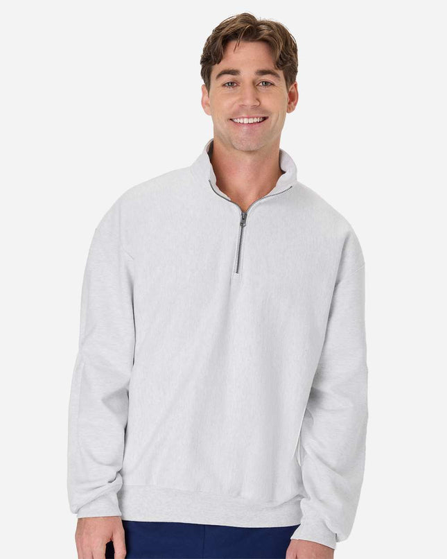Hanes Men’s Beefy® Sweats Premium Heavyweight Quarter‑Zip – OG900